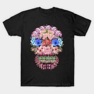 Skull flowers T-Shirt